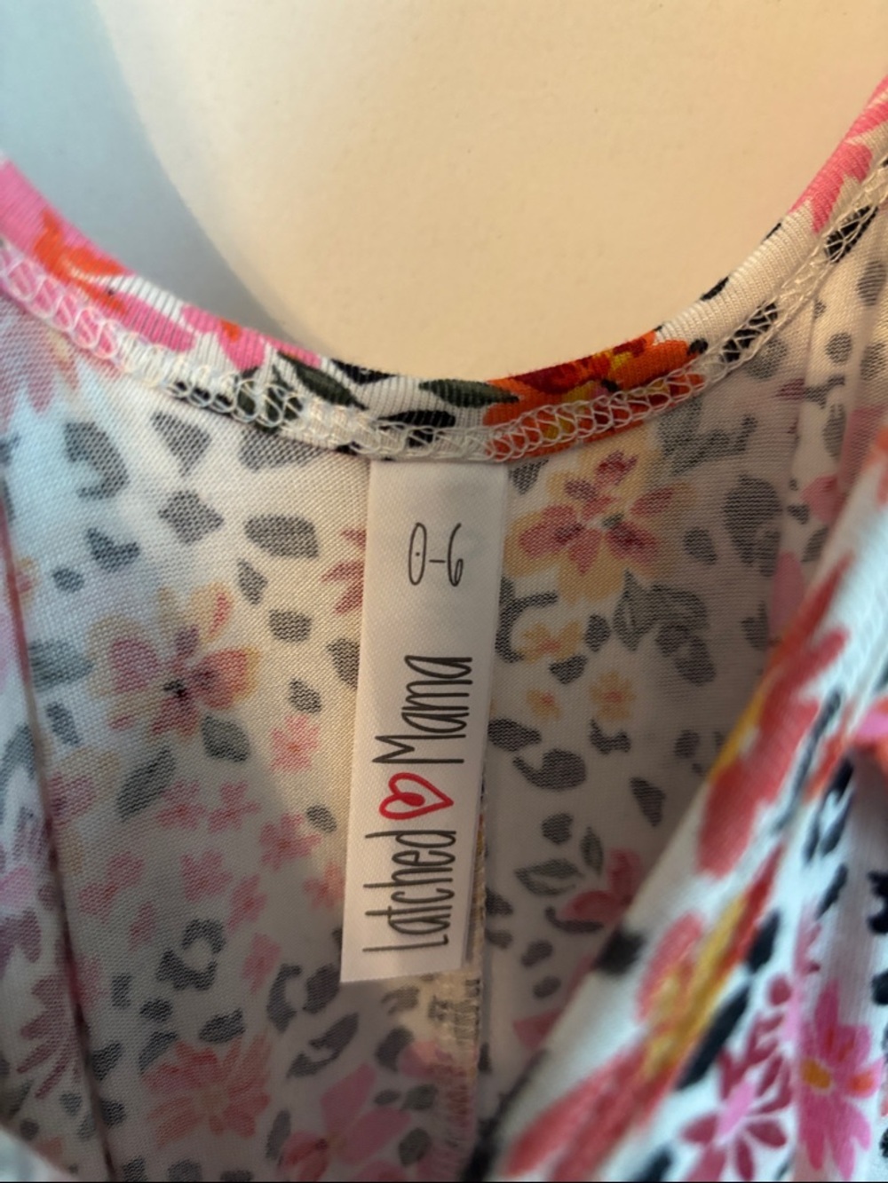 Latched Mama Momper nursing romper - Picture 2 of 6